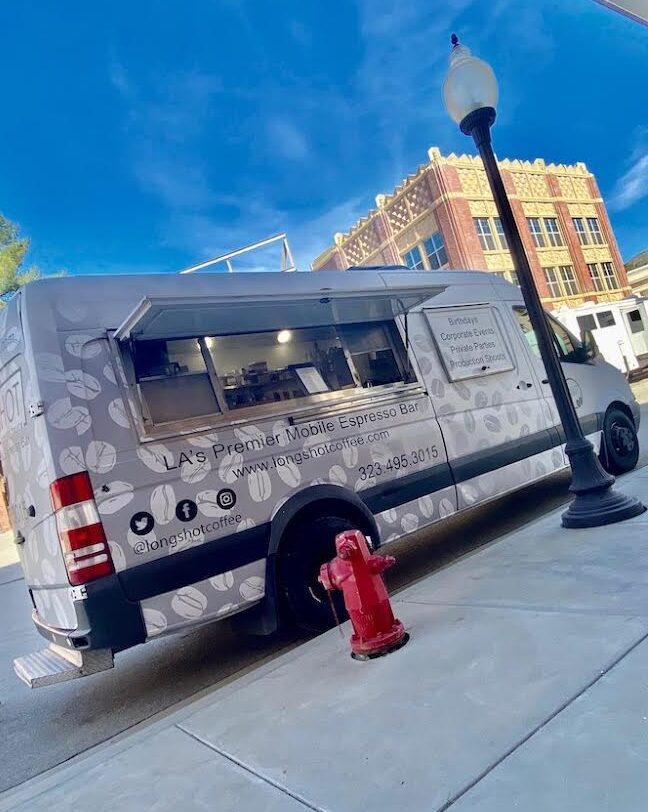 Coffee truck Los Angeles event service by Longshot Coffee